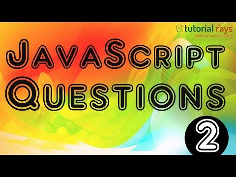Javascript Question Set 2