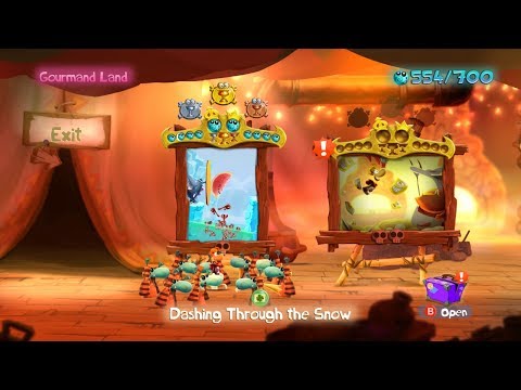 Walkthrough: Rayman Legends 100% - Dashing Through the Snow