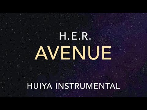 [Instrumental/karaoke] H.E.R. - Avenue [+Lyrics]