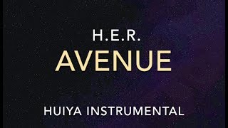 [Instrumental/karaoke] H.E.R. - Avenue [+Lyrics]