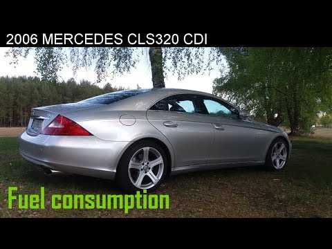 Mercedes CLS320 CDI - Fuel consumption Zużycie paliwa