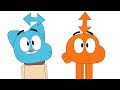 Dark Darker Yet Darker Gumball Animation Meme