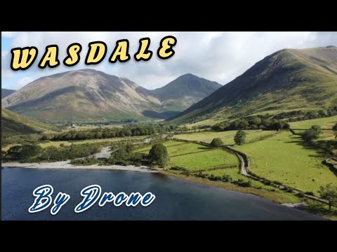 Wasdale by Drone-Cinematic Aerial film-DJI Mini SE-Wastwater-Great Gable-Pillar-Scafell Pike-Pillar
