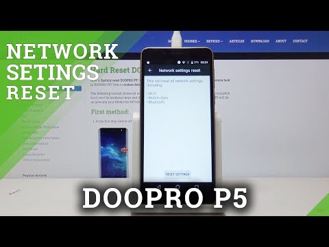 How to Reset Network Settings on DOOPRO P5