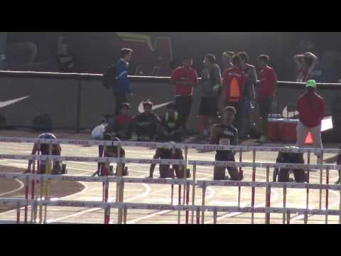 Jose Rubio - (Lane 1) Arcadia Invitationals 2017 110m Hurdle Finals at CA Relays 4-8-17