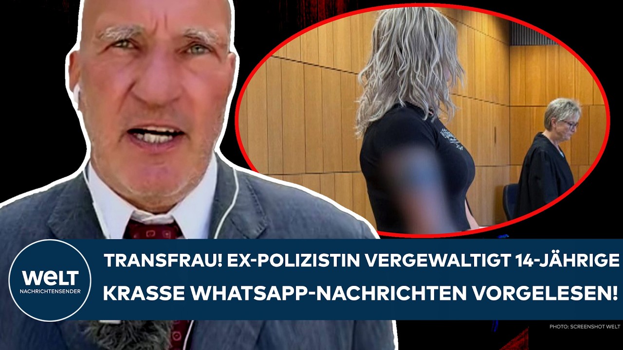 TRAUNSTEIN: Transfrau! Ex-Polizistin vergewaltigt 14-Jährige! Krasse WhatsApp-Nachrichten vorgelesen