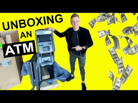 ATM Unboxing | How To Set Up An ATM Machine (Passive Income)