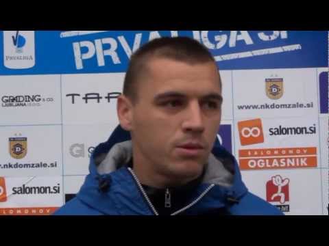 Goran Vuk pred tekmo Domžale - Maribor, 28.10.2012 ob 16:00