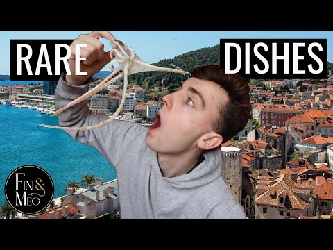 Trying Traditional CROATIAN Food In Split, Croatia | 2022 Travel Vlog