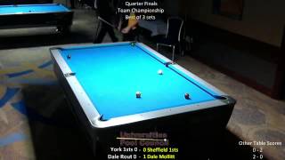 preview picture of video 'UPC Nine-ball Championships 2014 - York 1sts vs Sheffield 1sts (Team Championship Last 8)'