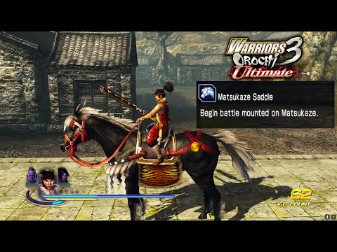 Warriors Orochi 3 Ultimate - How to get Matsukaze Saddle