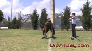 Dre Baldwin: High Touch-Down Frog Leap-Ups | Explosive Basketball Vertical Jump Drills