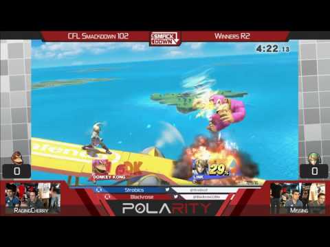 CFL Smackdown 102 WiiU - Missing (Link) vs RagingCherry (Cloud) - Winners R2