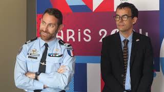 Des policiers 🇨🇦 aux JO de Paris 2024 !