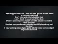 J I Blame On Me Lyrics