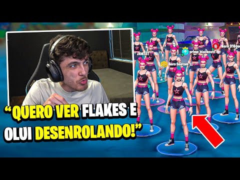 SUETAM vs FLAKES, OLUI e 27 PRO PLAYERS no ZONE 1V1 DOS PROS!