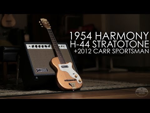 Rare & Vintage Harmony H44 Stratotone (1952) - Copper image 8