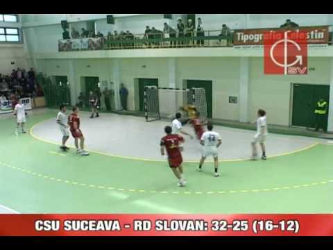 rezumat handbal CSU Suceava - RD Slovan.wmv