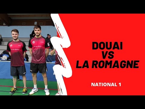 Nationale 1 | Douai VS La Romagne | tennis de table | 03/2022