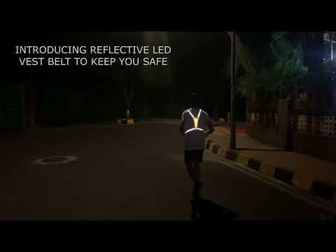 High visibility LED protective safety Reflective vest