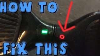 RED FLASHING LIGHT! HOW TO FIX YOUR HOVERBOARD