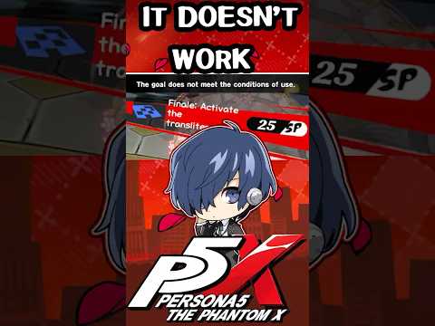 A Useless Fact About Makoto Yuki from P5X #p5x #persona3reload #anime #persona5x #atlus #p3r