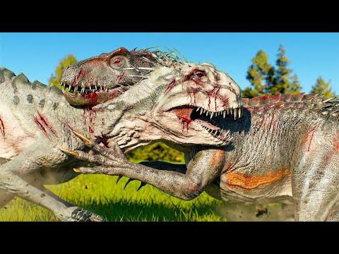 INDORAPTOR VS ALL LARGE & MEDIUM DINOSAURS IN PORTUGAL MAP – EPIC SHOWDOWN|JURASSIC WORLD EVOLUTION3