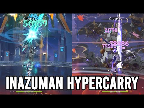 Strongest C0 Wanderer vs C3 Raiden Hypercarry - Spiral Abyss Floor 12-3 | Genshin Impact