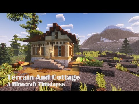 Terrain and Cottage | A Minecraft Timelapse