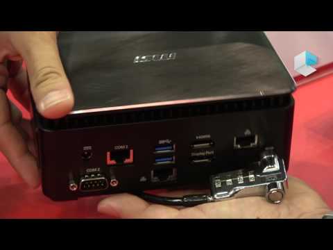 MSI Cubi 3 fanless mini PC with Intel Kaby Lake U