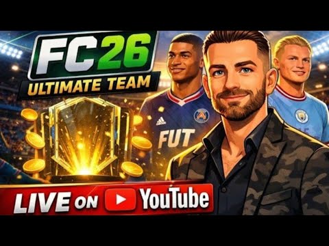 🔴LIVE | 🔥 FC 26 Ultimate Team | Building My First Squad + Pack Openings! 🔥