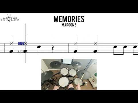 How to Play 🥁   Memories   Maroon 5