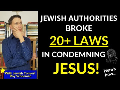 Roy Schoeman a Jewish Convert Shows how Jewish leaders broke 27 laws to crucify Jesus