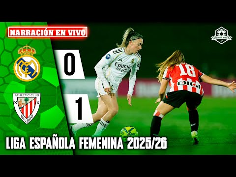 ✅ REAL MADRID perdió con ATHLETIC CLUB en la LIGA ESPAÑOLA FEMENINA 2025/26 (PARTIDO SIMULADO)