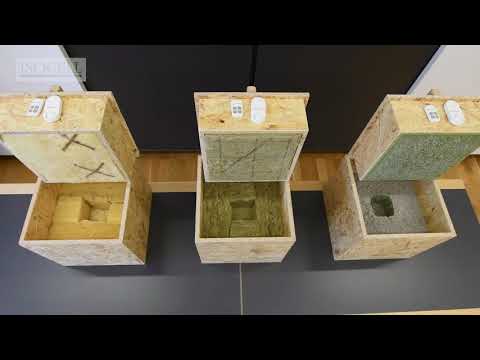 Schallschutz mit ISOCELL Zellulosedämmung | 2:04 min