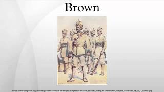 Brown