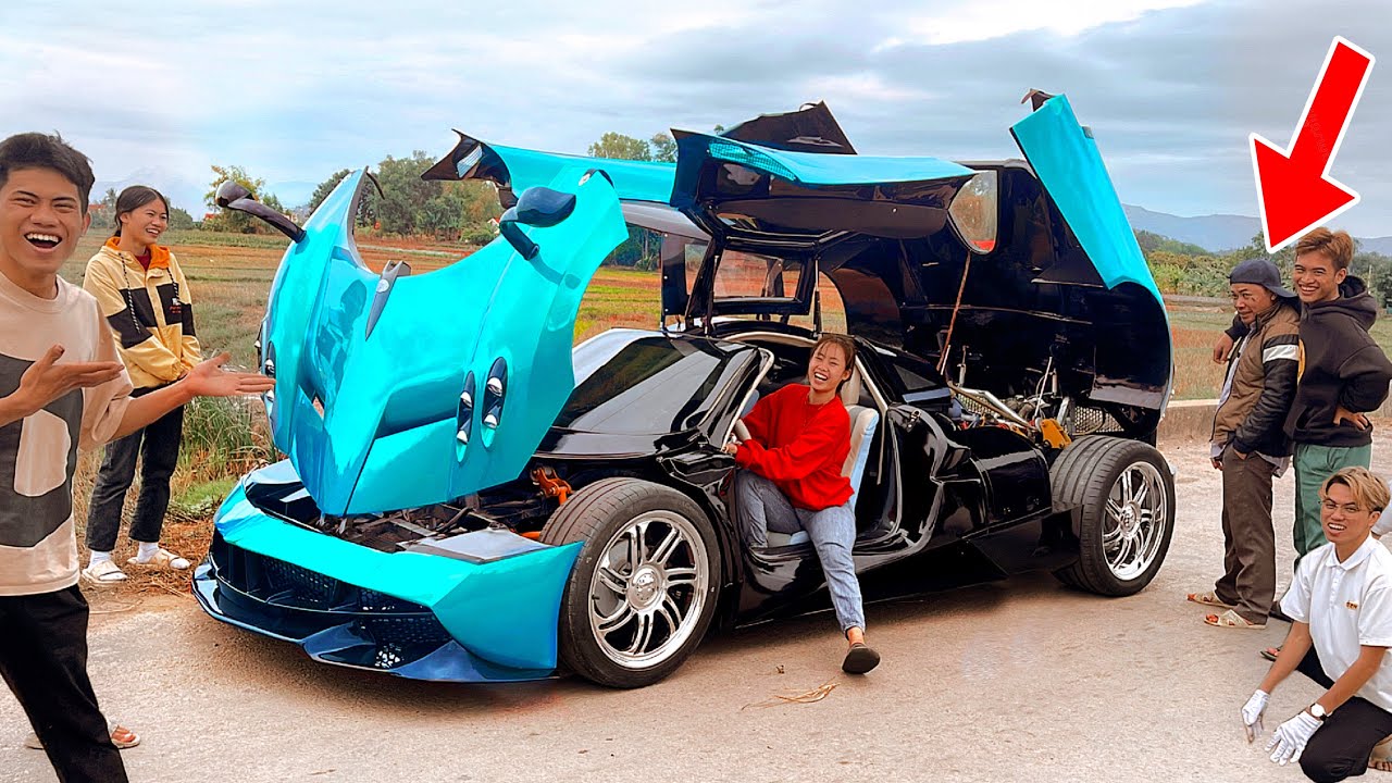 Full...I Built A Pagani Supercar Myself After My Girlfriend Left Me.