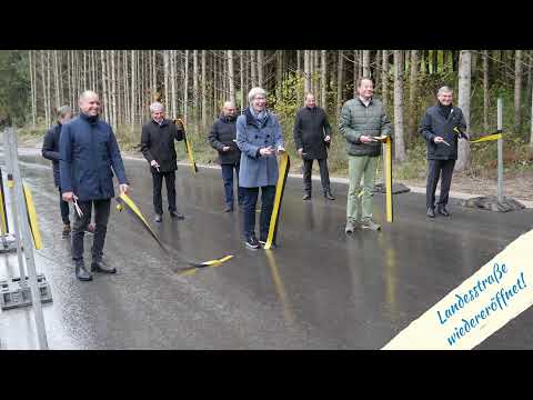 🚍🚘Landesstraße wiedereröffnet - die L 391 zwischen Grosselfingen und Rangendingen