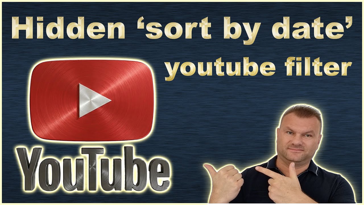 How to FORCE YouTube to Sort by Date