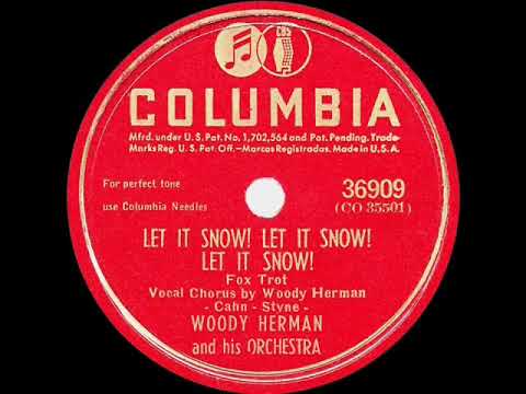 1946 HITS ARCHIVE: Let It Snow! Let It Snow! Let It Snow! - Woody Herman (Woody Herman, vocal)