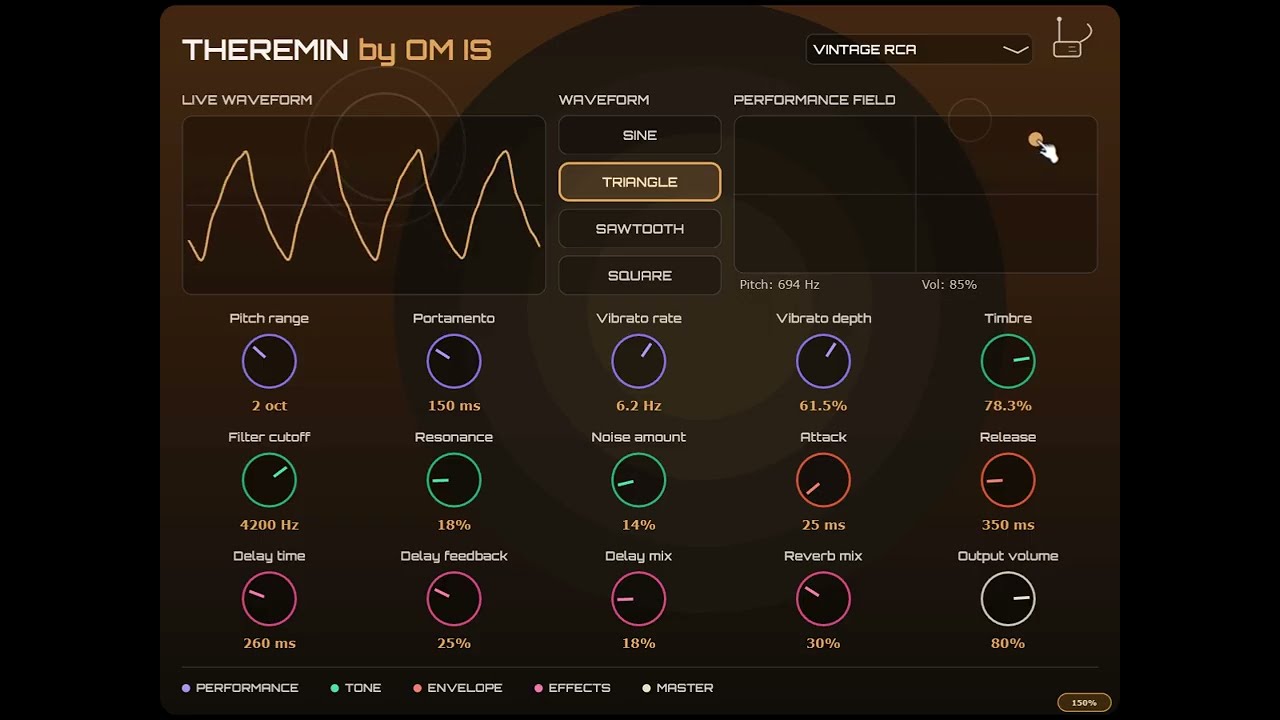 Theremin by OM IS video preview