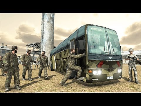 The most domineering military vehicle（US Army Bus Driver Soldier Transporter） - Android Gameplay