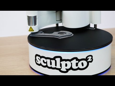 Spinning Build Platform? The Sculpto PRO2 Polar 3D Printer