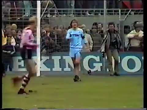 Eredivisie Sparta Rotterdam - Ajax 1-1 (27 February 1983) - Van Gaal vs Cruyff & Van Basten