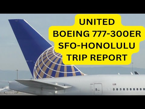 YouTube thumbnail for United Airlines Boeing 777-300ER