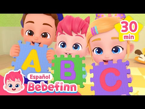 Canción del ABC y Más Canciones Infantiles | ¡Aprendamos el Abecedario! | Bebefinn en español