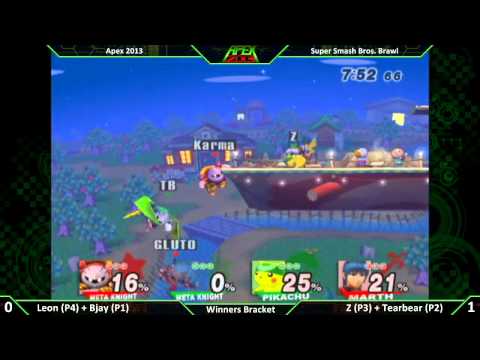 Apex 2013 - Leon + Bjay vs Z + Tearbear - SSBB