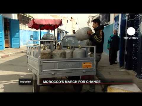 euronews reporter - Morocco's march for change