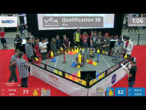 2018 VRC Arts Q38 - 17071B 934Z vs 35211C 9551B - 122 to 44