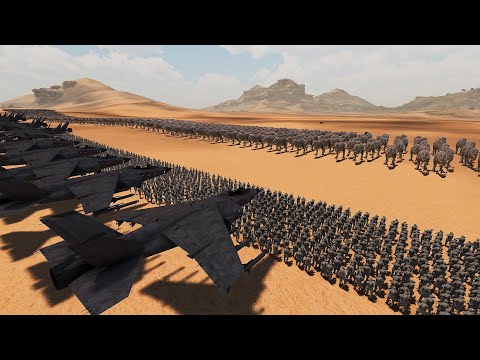 U.S ARMY vs 1000 T-REX - Ultimate Epic Battle Simulator 2 | UEBS 2